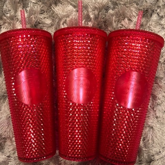 Starbucks 2019 holiday studded tumbler (hot pink) - Picture 1 of 1